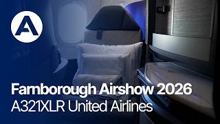 Farnborough Airshow 2026 - A321XLR United Airlines