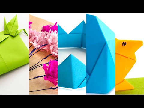 5 Easy Paper folding Craft #2