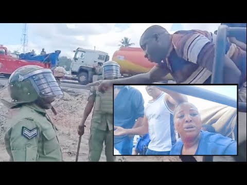 VUTA NI KUVUTE POLISI NA WAFUASI WA GWAJIMA UBUNGO, KADHAA WAKAMATWAA