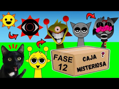 CAJA MISTERIOSA DE INCREDIBOX SPRUNKI FASE 12 PERO EL JUEGO ES EN LA VIDA REAL VS GATOS YOUTUBERS