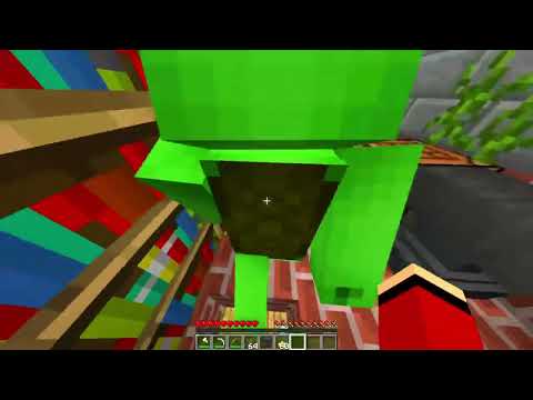 WHY Scary LUNAR MOON ATTACK JJ and Mikey House in Minecraft!   Maizen