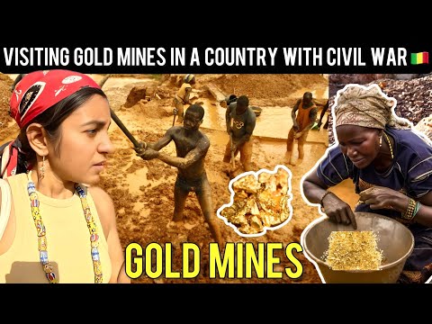 Exposing Gold Mines Secrets in AFRICA's Most DANGEROUS Country 😳🇲🇱 #mali