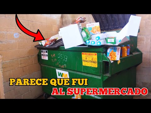 No hay DUDA están LOCOS. TIRAN todo en un solo bote #fypシ゚viral #fyp #dumpsterdiving