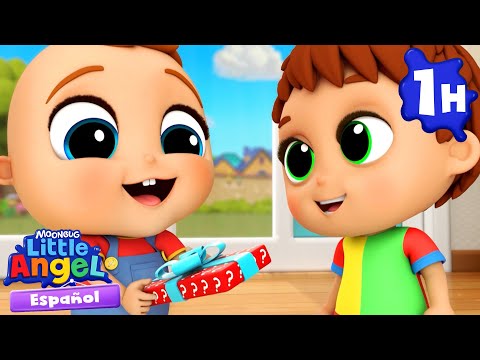 Bebé tiene un regalo sorpresa 🎁 | Canciones Infantiles con Bebé Juan🎵| Little Angel Español