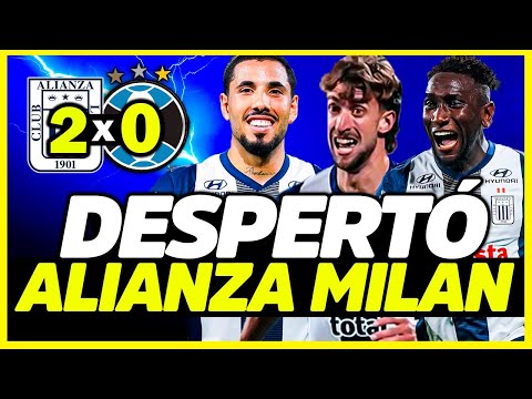 CORAZÓN PARA GANAR: ALIANZA LIMA SE BAILÓ A GREMIO (2-0) | ANÁLISIS COPA SUDAMERICANA