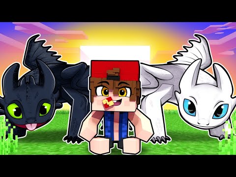 FÚRIA da NOITE e FÚRIA da LUZ ADOTOU o TREVOR no Minecraft