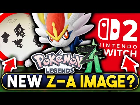 POKEMON NEWS! NEW LEGENDS Z-A IMAGE? NEW STARTERS & GAMEPLAY RUMORS! SWITCH 2 HINTS & MORE!