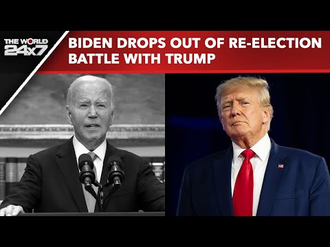 Joe Biden Quits | Joe Biden Drops Out Of Re-election Battle With Trump, Endorses Kamala Harris
