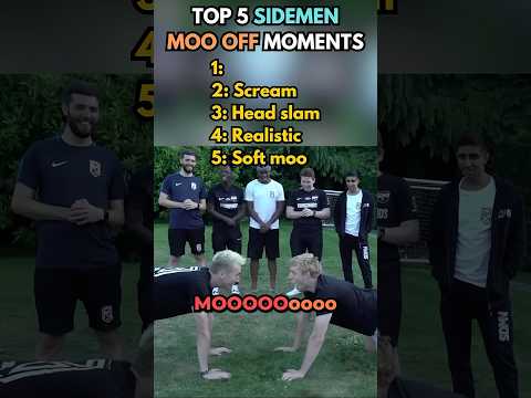 Top 5 Funniest Sidemen MOO OFF Moments 🐮😂 #sidemen