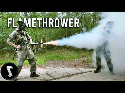 Scaring the @#$% out of Players with World's First ACTUAL Airsoft FLAMETHROWER