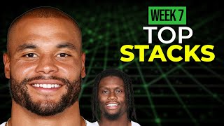 NFL Week 7 Top Stacks | NFL DFS Strategy