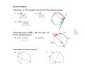 Circle Geometry Angle Relationships