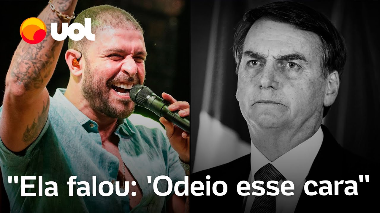 Diogo Nogueira ficou aliviado ao descobrir que Paolla não é bolsonarista