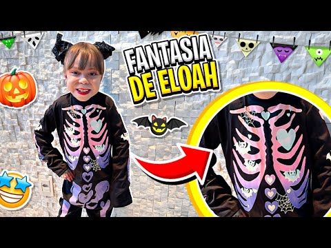 FANTASIA DE ELOAH DE HALLOWEEN ! Dia a Dia com Amanda