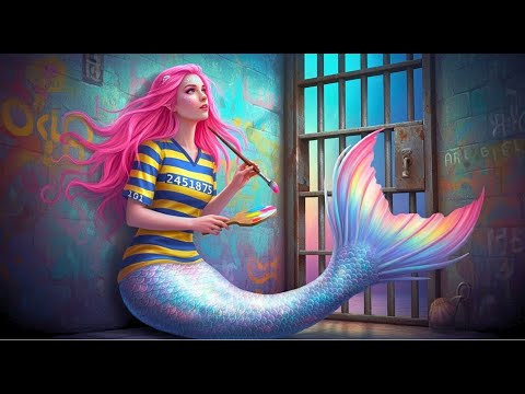 Comment devenir une SIRÈNE en prison ! 🧜‍♀️ Métamorphose extrême de nerd à sirène