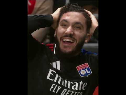 The art of Rayan Cherki 🇫🇷✨ #football #ligue1 #sport  #foot #sports #soccer #ligue1mcdonalds #cherki