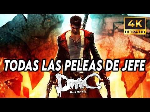 DmC: Devil May Cry (4K) | Todas las Peleas de Jefe |