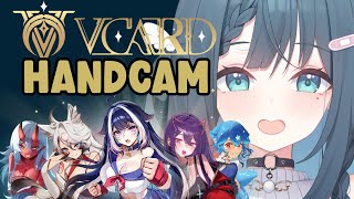 【ASMR HANDCAM】VCARD NEW VTuber TCG Pack Opening!?!?!
