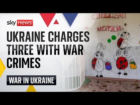 Ukraine News: Three charged with war crimes over the alleged deportation of young orphans