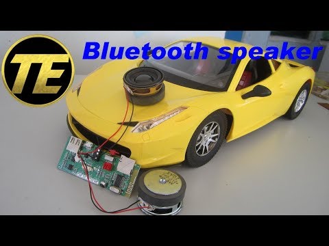 DIY Car Bluetooth Speaker - Ferrari 458