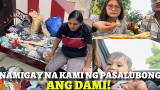 NAMIGAY NA KAMI NG PASALUBONG! ANG DAMI! 