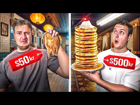 50 KR VS 500 KR PANDEKAGER!!