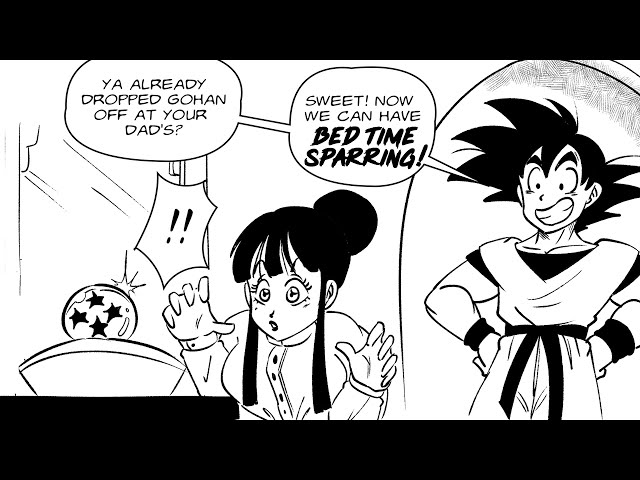 Goku Takes Mai For A Ride (DBZ Comic Dub)