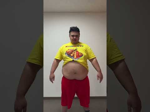 【TikTok100万再生】120Kgデブのワクワクするループ