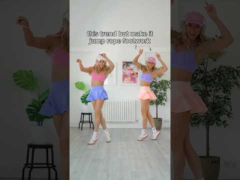 How did we do? π€ͺ #seeingdouble #jumprope #skipping #tricks