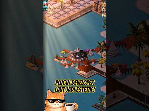 PLUGIN DEVELOPER BIKIN AIR LAUT JADI ESTETIK DI THEOTOWN! #shorts