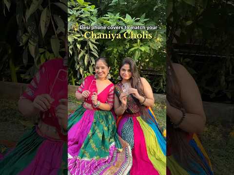 DIY phone covers for Navratri✨💖 @Itistanyasingh #minivlog #diyprojects