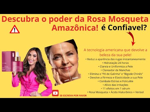 IDRATE A SUA PELE, COM ROSA AMAZÔNICA, PARA AJUDA A TIRAR AS MACHAS DA SUA PELE.