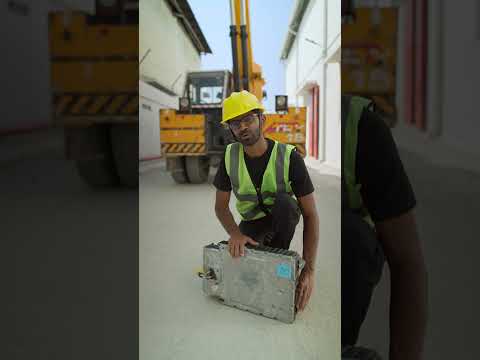Dropping Ather Battery from 40 FOOT CRANE! WILL IT SURVIVE??? | #shorts