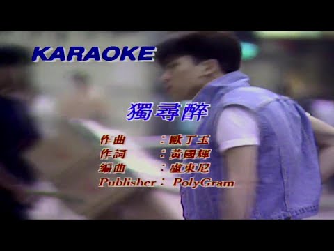 獨尋醉-張學友-伴奏 KARAOKE