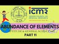Abundance of Elements in Nature