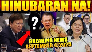BREAKING NEWS SEPTEMBER 4 2025 |  HINUBARAN NA ANG MGA KONGRESISTANG SANKOT SA FLOOD CONTROL.
