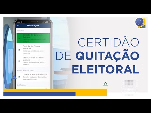 Certidão de quitação eleitoral pela internet