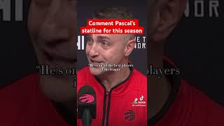 Pascal Siakam gets respected by the coaches #viral #basketball #nba #shorts #views
