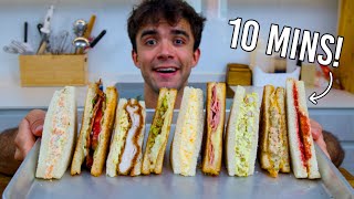9 sandwiches de menos de 5 ingredientes