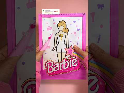 Barbie girl blind bag 바비인형 블라인드백 #barbie #barbiegirl #papercraft #blindbag #종이놀이 #바비인형