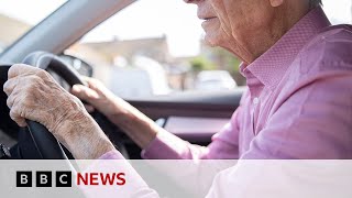 Over-70s face driving ban for failing eye tests in UK | BBC News