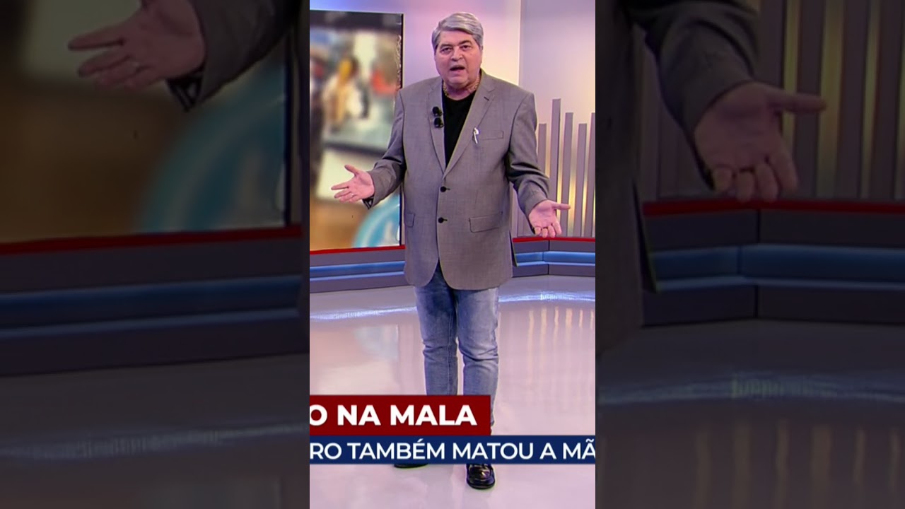 Corpo na mala: “Se você soltar o monstro, ele vai agir como monstro”, diz Datena sobre caso