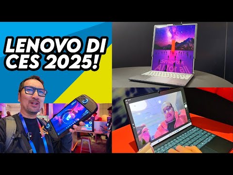 Webcam Under Display Camera, Legion Go S pakai SteamOS dan Rollable Display – Lenovo di CES 2025