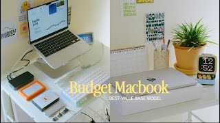 base-model is enough — budget macbook upgrade for video editing and work from home