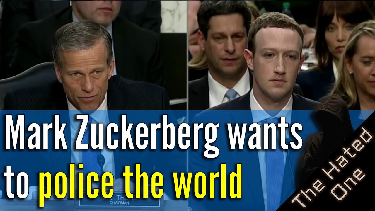 Mark Zuckerberg wants to police the world - Zuckerberg on hate speech and AI censorship - The Hated One