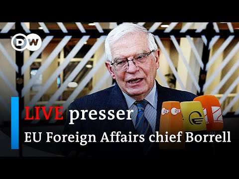 Watch live: EU Foreign Affairs chief Borrell holds presser after EU ministers' meeting on Russia