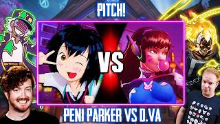 Peni Parker vs D.Va Pitch! Ft. The Kagurabachi, Ben, & Chad
