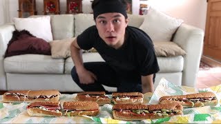 5 Subway Footlong Challenge *Revisited* (Record Attempt)