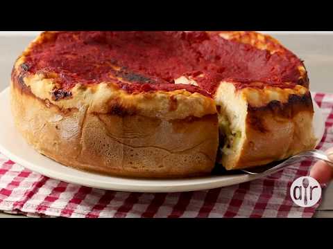How to Make Double Crust Stuffed Pizza | Pizza Recipes | Allrecipes.com