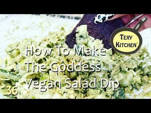 How To Make The Viral Goddess Vegan Salad Dip!